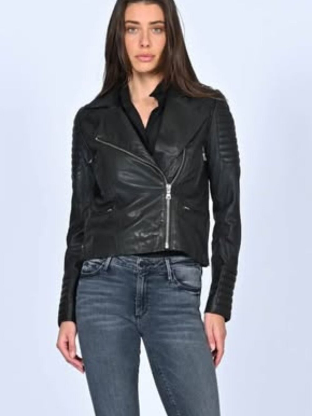 Black Orchid Leather Jacket
